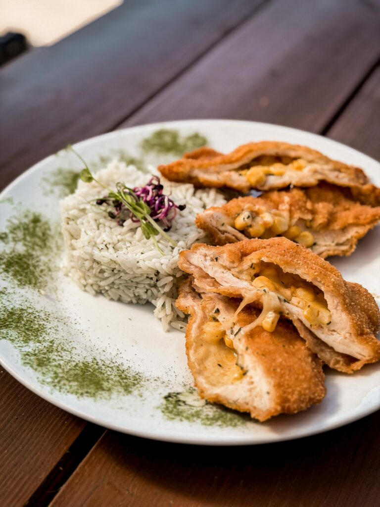 Cordon bleu rizzsel
